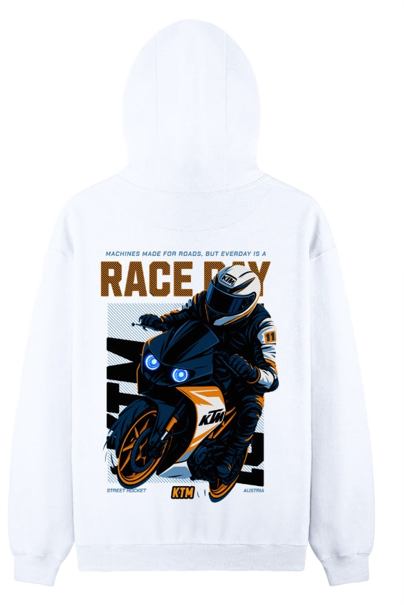 Everyday is a race day - KTM Hoodie Edition