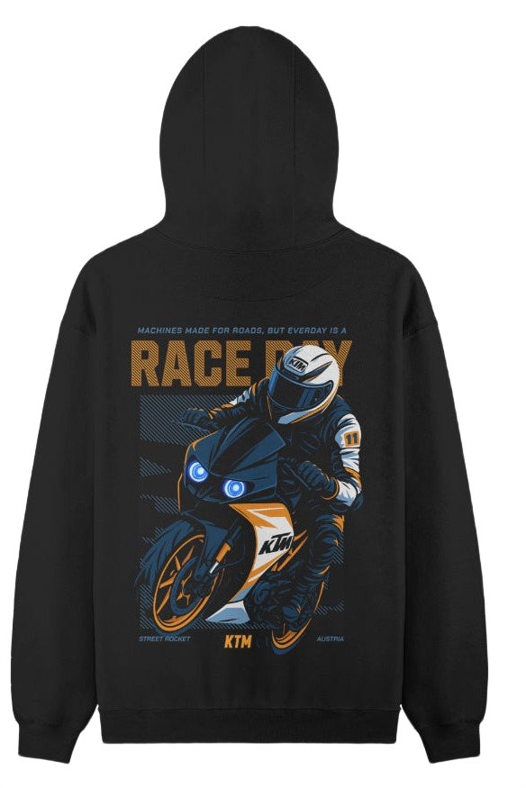 Everyday is a race day - KTM Hoodie Edition