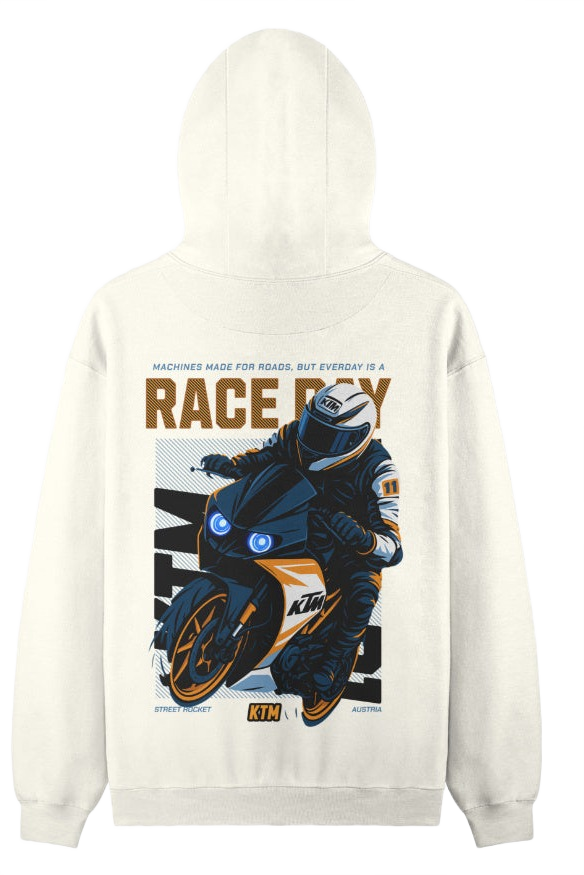 Everyday is a race day - KTM Hoodie Edition