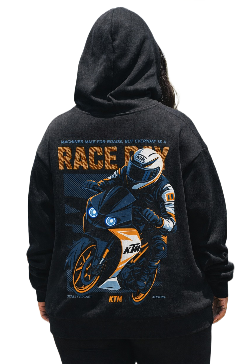 Everyday is a race day - KTM Hoodie Edition