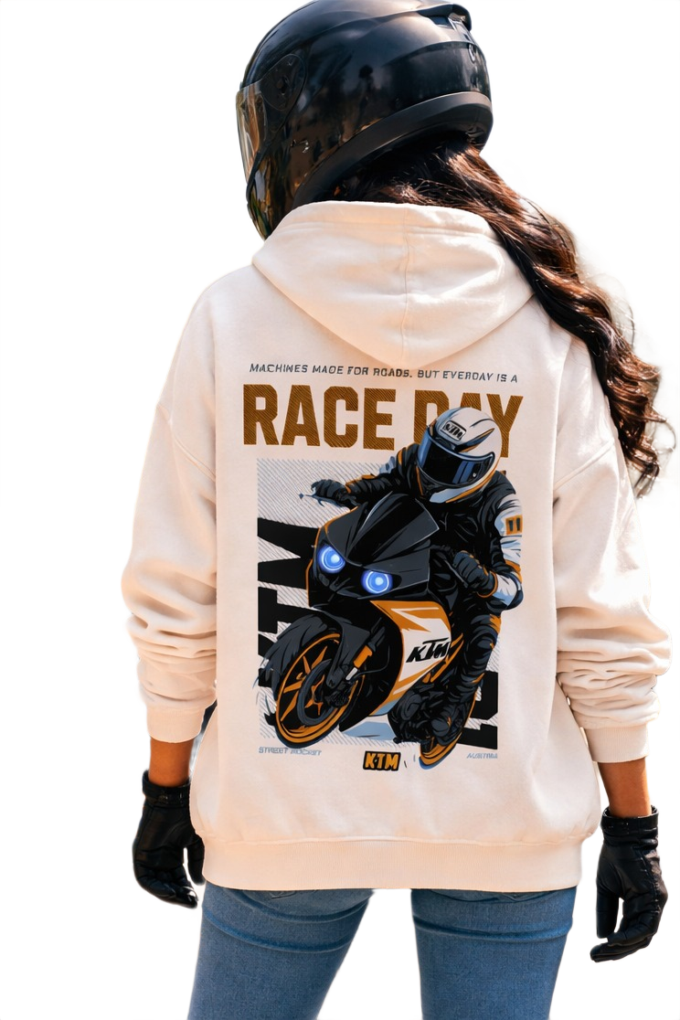 Everyday is a race day - KTM Hoodie Edition