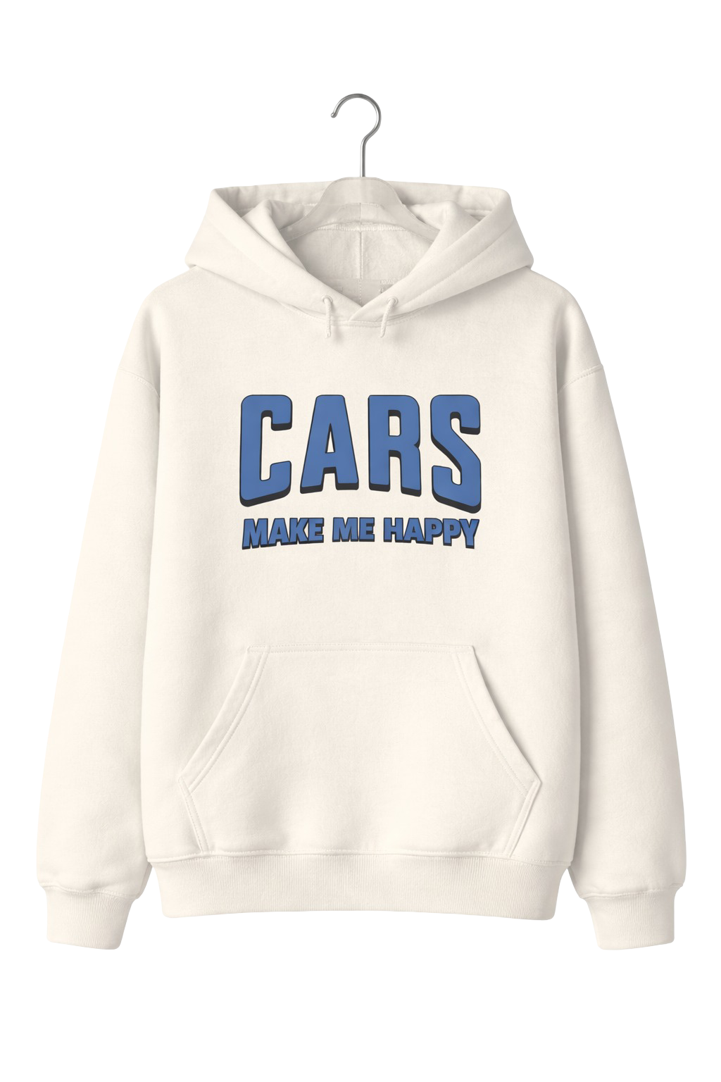 Cars Make Me Happy - Premiere Padmini Hoodie Edition.